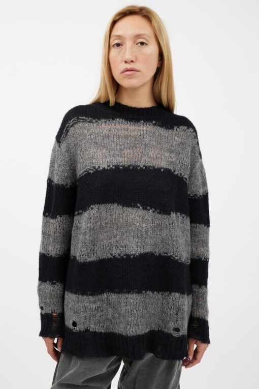 Women’s Knit Striped Sweater